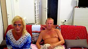 Gigi and Dave's Shemale Sex Show!