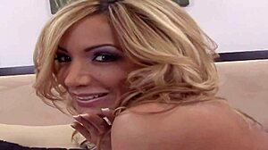 Lesbo sex unfolds between kira croft and lexxi tyler using toys in girl on girl action