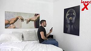 He Fucks The Mexican Maid Hard In Anal With Creampie And Cumshot