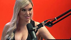 How does this busty milf orgasm with intense fingering and masturbation?