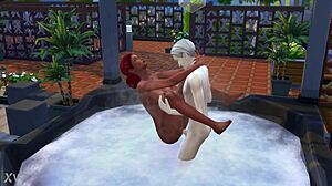 The sims 4 bath