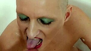 German Prostitute Whore Milf Sandra Blowjob Facefuck