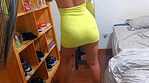 stripper's pissed at her stepfather for knocking her up again, clothes ripped in anger