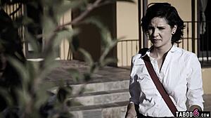 babysitter takes care of that huge cock too