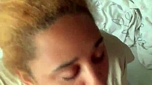 Blow Job Builds to Epic Cum Shot Orgasm Facial