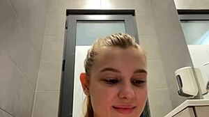 fingering pussy in public close up