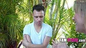 Buying her young 18+ step nephews loyalty by fucking him - bonnie nix fampervs