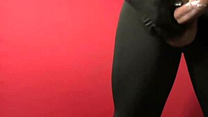 Brazilian beauty performs seductive striptease dance in homemade show