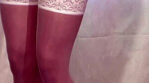 Regina noir roleplaying as maid in casting