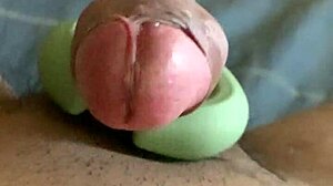 I masturbate and cum hard using my favorite sex toy