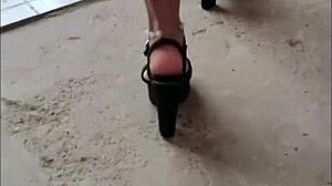 Sol, The Beautiful Latina Virgin, Teases In Miniskirts And Heels