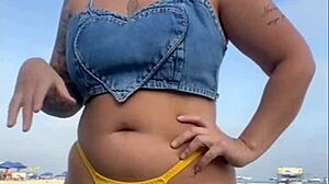 Fiz o Cara Ficar de Pau Duro na Praia?