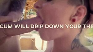 Sissy cum swallow training by bof anniewankenobi, old cuckold jizz on blowjob?