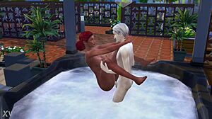The sims 4 bath