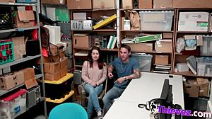 A man gets cuckolded when his girlfriend steals and gets caught