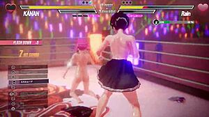 Lesbian Battle One With Intense Pussy Action