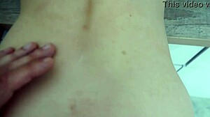 Pretty Teen 18+ College Girlfriend Rides Cowgirl in Rough Amateur Wedding Night Sex