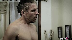 babysitter takes care of that huge cock too