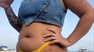 Fiz o Cara Ficar de Pau Duro na Praia?