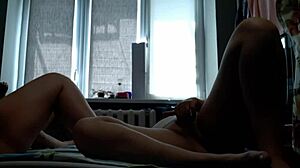 Who cums first in our threesome?