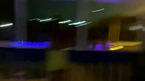 i saw this redhead sucking her husband at the club, so hot!