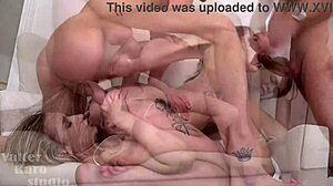 Bella tornado and anastasia mistress take big cock in ass