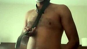 subtle spanking for the desi beauty in fishnets hints at deeper domination desires