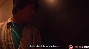 Japanese solo girl hina maeda rubs her trimmed twat uncensored with wet naked moaning ass pussy orgasm softcore masturbation