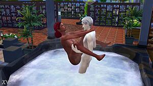 The sims 4 bath
