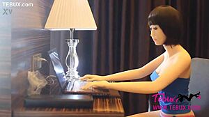 Intense Anal Sex with Perfect Ass Doll.