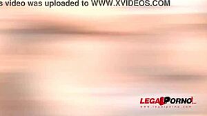 Kristy Black takes double anal and drinks piss.