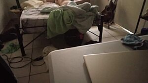 spying on my curvy mexican stepmom in her room 😏 what a fetish sight!