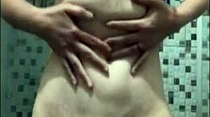 Mature housewife masturbates to juicy orgasms in homemade softcore scene