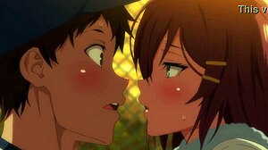 Akane rides passionately in this intriguing NTR hentai movie scene