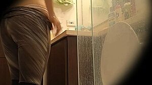 hidden cam spies on perfect body professor pissing in skirt