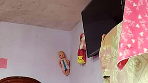 Rich Cumshot Alone In Step Mother-In-Law's Room