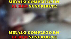 My lover introduces me to thrilling double penetration with a thick dildo