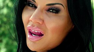 Jasmine Jae says, 'Worship my big fake tits, you bimbo-loving milf fans.'