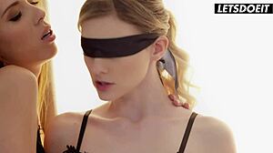 Ex girlfriend and wife fuck cheating husband in threesome!