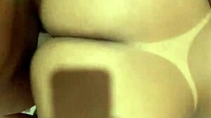 Hot wife enjoys a delicious meal with her lover