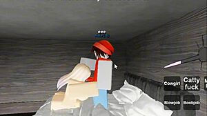Roblox Sex Condo with Blowjob and Doggystyle Creampie!