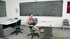 Real heeled pornstar facial with monster cock