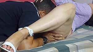 Getting wet sitting on my best friend's cock!