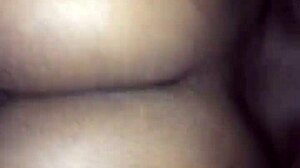 this young ebony bitch loves when i pull her hair