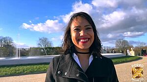 Christina Petite MILF Brunette Unleashed In Her First Video