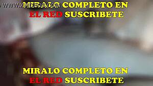 My lover introduces me to thrilling double penetration with a thick dildo