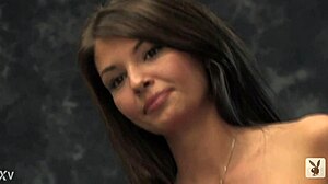 Natalie Negodina Playboy Casting Call With Striptease