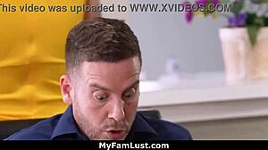 The Start of Many Fun Stepfamily Fuck Sessions with MILF Blowjobs and Cowgirl Riding