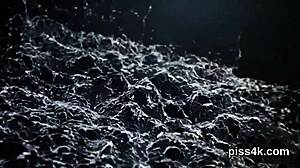 Pretty Lesbo Chicks Squirt Wet Holes Covered in Pee