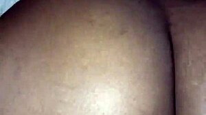 this young ebony bitch loves when i pull her hair